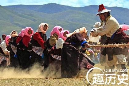 藏式拔河：藏族押加是什么运动有什么特色