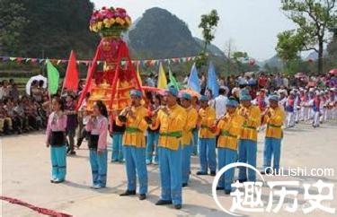 壮族节日 壮族特色运动抢花炮是怎样流传的