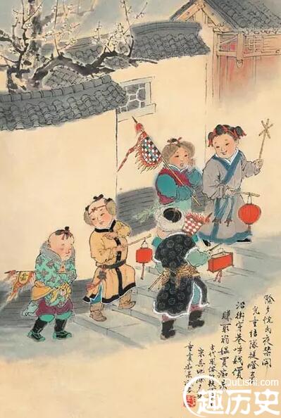 古代春节 中国古代春节传统风俗百趣图