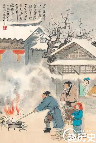 古代春节 中国古代春节传统风俗百趣图
