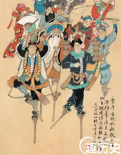 古代春节 中国古代春节传统风俗百趣图