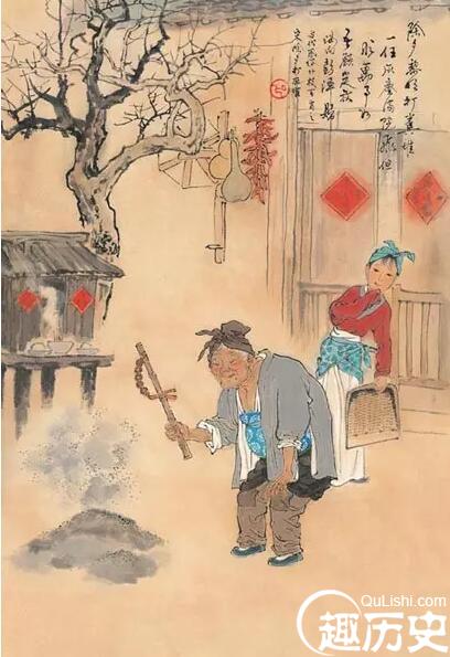 古代春节 中国古代春节传统风俗百趣图