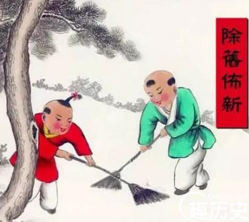 古代春节 中国古代春节传统风俗百趣图