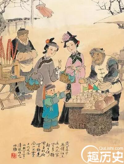 古代春节 中国古代春节传统风俗百趣图