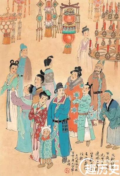 古代春节 中国古代春节传统风俗百趣图