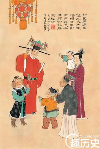 古代春节 中国古代春节传统风俗百趣图