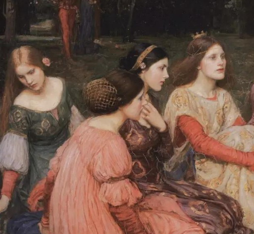 艺术家沃特豪斯以描绘古典神话与传说中的女性人物而闻名于世